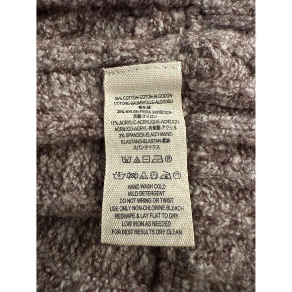 Free People Snow Bird Pullover Sweater Purple Mauve Wide Sleeve Cropped Size‎ XS - Picture 12 of 12